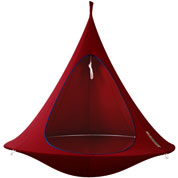 Suspended Hammock - Double Cacoon - Red